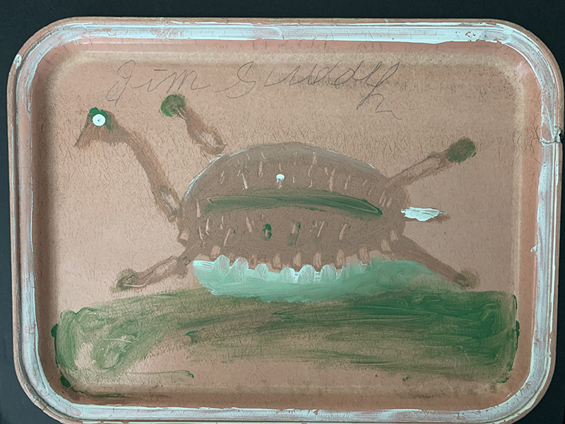 Called_03_Jimmie Lee Sudduth_Turtle on Cafeteria Tray_early1980s