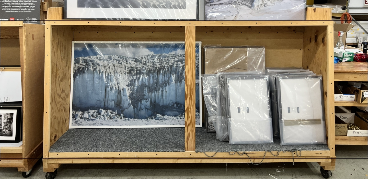 Image from Walking in Antarctica exhibition